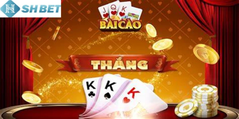 Thành viên cần xác định thắng thua trong Bài cào có 3 lá cụ thể