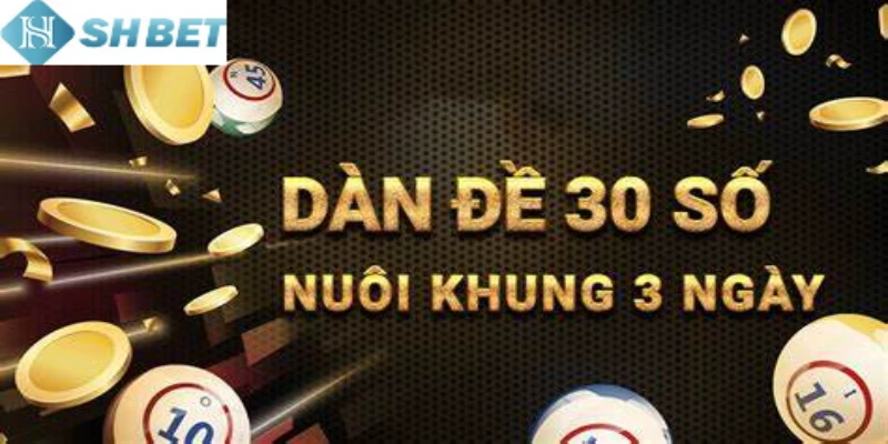 Lựa chọn chơi dàn đề 30 số mỗi ngày thắng cực lớn